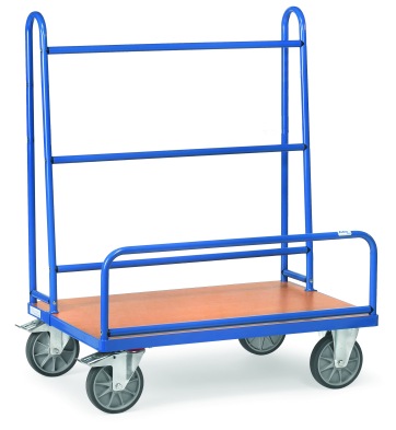 Platenwagen met vaste beugels