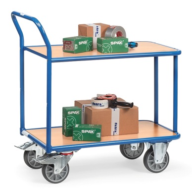 Tafelwagen 2 niveaus 400 kg.