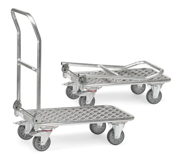 Aluminium opklapbare wagen